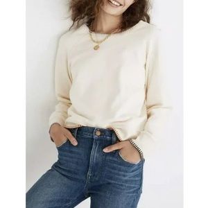 Madewell Stitched Shrunken Sweatshirt